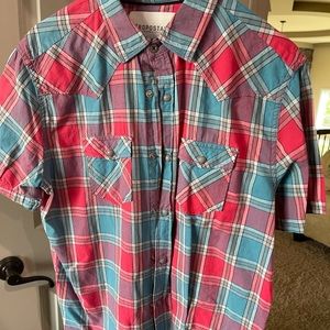 Aeropostale button up short sleeve